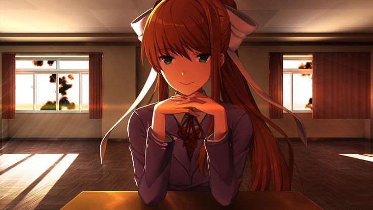 DDLC Main Menu